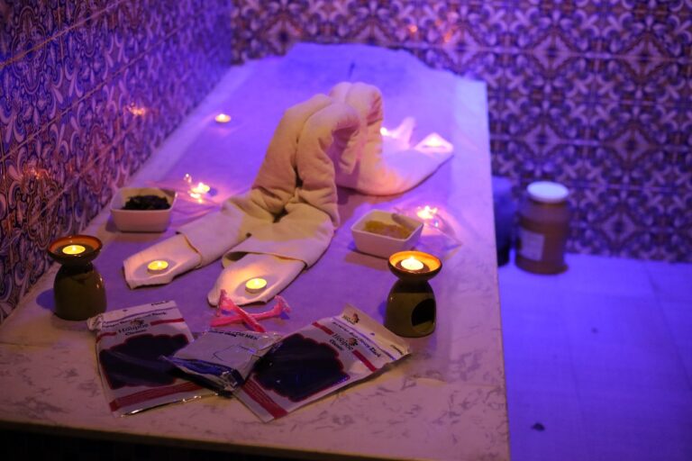Moroccan bath massage